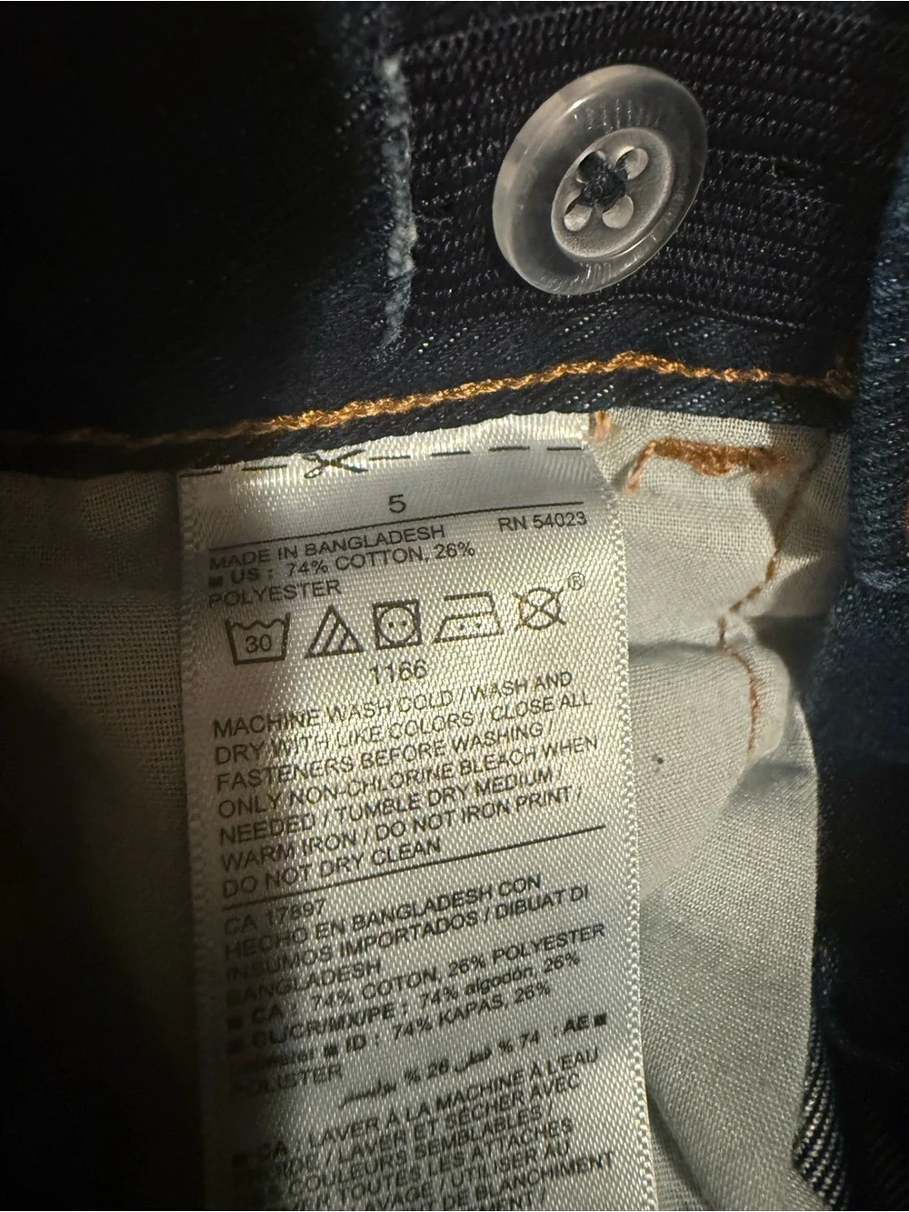 Old Navy Men's Medium Blue Straight Jeans